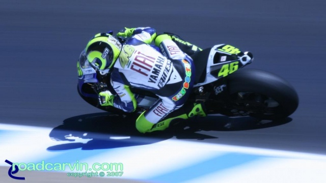 2007 Red Bull U.S. Grand Prix MotoGP - Valentino Rossi (1/80th)